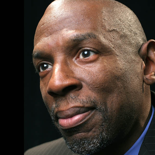 Geoffrey Canada | Close up of man's face on a black background
