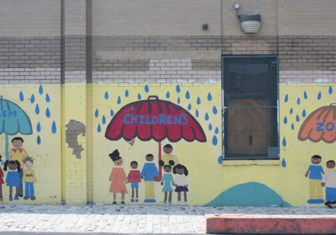 HCZ History | Old Harlem Children’s Zone Mural
